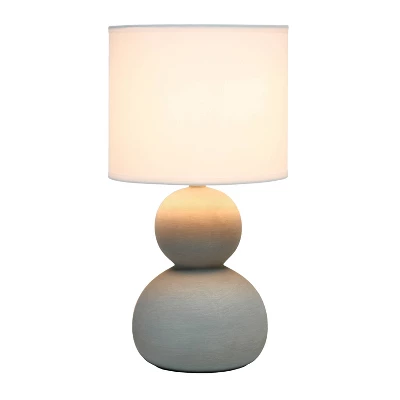 Stone Age Table Lamp Taupe - Simple Designs 3 Stone Age Table Lamp Taupe - Simple Designs