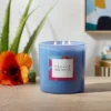 28oz Glass Moonlit Hibiscus Candle Light Blue - Opalhouse™ 2 28oz Glass Moonlit Hibiscus Candle Light Blue - Opalhouse™ -Finest Home Decoration GUEST 2c95080b 9726 45aa 9b0e 3946015c92e0