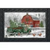 Christmas On The Farm Doormat 30" X 18" Indoor Outdoor Briarwood Lane -Finest Home Decoration GUEST 2cfd25dd 5e16 474a 8696 d5fa57b8469f