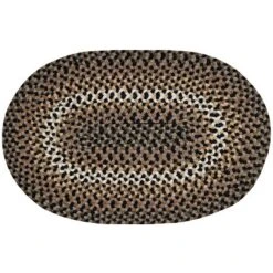 Woodbridge Braid Collection 100% Wool Durable Mildew & Moisture Resistant Reversible Indoor Area Utility Rug - Better Trends