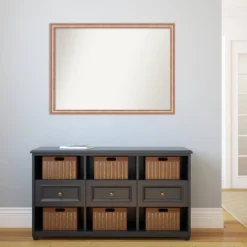 41" X 30" Non-Beveled Harmony Rose Gold Wood Wall Mirror - Amanti Art 13 41" X 30" Non-Beveled Harmony Rose Gold Wood Wall Mirror - Amanti Art -Finest Home Decoration GUEST 326ad7d9 532f 40c3 af9a 8c6fdc712599