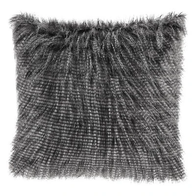20"x20" Adelaide Faux Fur Square Throw Pillow - Madison Park 6 20"x20" Adelaide Faux Fur Square Throw Pillow - Madison Park - Image 4