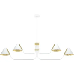 4-Light Grove Isle Chandelier - Hunter Fan -Finest Home Decoration GUEST 35168174 6618 486a 8f73 91fab440cbe4