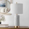 Pehonix Ceramic Table Lamp - White - Safavieh -Finest Home Decoration GUEST 35a912a6 02b4 4c44 8fbf 70cee6fcc772