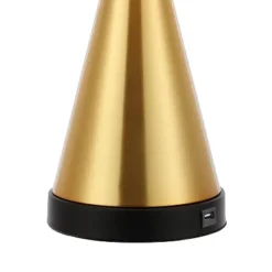 (Set Of 2) 26" Colton Classic French Country Iron LED Table Lamp With USB Charging Port (Includes LED Light Bulb) - JONATHAN Y -Finest Home Decoration GUEST 36241172 7a32 4df5 8af7 139f2063a67d