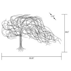 LuxenHome Black Metal Windy Tree Wall Decor 17 LuxenHome Black Metal Windy Tree Wall Decor -Finest Home Decoration GUEST 374fdcb0 c7bf 4c6a 8aed 4ae1ee745f93