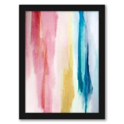 Jeweel Toned Watercolors By Hope Bainbridge - Modern 8 Piece Black Framed Art Set - Americanflat -Finest Home Decoration GUEST 37e649c7 f7a8 4f0b 9375 777342c7a62d