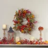 Northlight Leaves And Berries Artificial Fall Harvest Wreath - 20-Inch, Unlit -Finest Home Decoration GUEST 38738f87 3a06 4e06 945d b60d92a96979