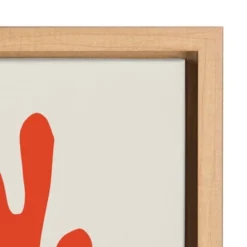 18" X 24" Sylvie Mid Century Modern Pug Framed Canvas Wall Art By Rachel Lee Natural - Kate And Laurel -Finest Home Decoration GUEST 39ba9702 a134 4d45 b007 46c635dd429b