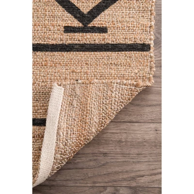 Hand Loomed Fiber Barry Area Rug Natural - NuLOOM 7 Hand Loomed Fiber Barry Area Rug Natural - NuLOOM - Image 5