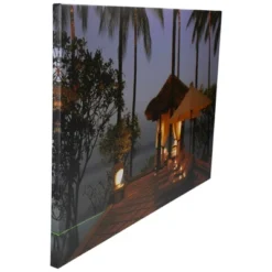 Northlight LED Lighted Tiki Hut Relaxation Scene Canvas Wall Art 23.5" 9 Northlight LED Lighted Tiki Hut Relaxation Scene Canvas Wall Art 23.5" -Finest Home Decoration GUEST 3c6e8503 c113 43fb 9dfa 73d5b5dcc687