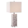 26" Homer Shell Table Lamp Cream (Includes CFL Light Bulb) - Safavieh -Finest Home Decoration GUEST 3d50a860 d899 443c 8b15 4c44dbe8734a