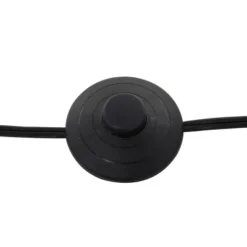 Fabric Floor Lamp With Drum Shade Blue - Olivia & May -Finest Home Decoration GUEST 3e40567a 482c 4cbd 88fe 85bad718295e