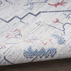 Nicole Curtis Machine Washable Series 1 Farmhouse Medallion Indoor Rug -Finest Home Decoration GUEST 40297047 d26a 48b0 8ebc 2269e5f6d125