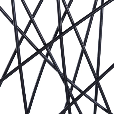 Pixie Metal Abstract Wall Sculpture Yellow - StyleCraft 5 Pixie Metal Abstract Wall Sculpture Yellow - StyleCraft - Image 3