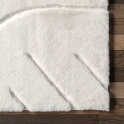 NuLOOM Camari Contemorary Faux Rabbit Machine Washable Area Rug -Finest Home Decoration GUEST 41570443 da7d 41bd a7f2 08ea20185935