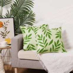 Unique Bargains Plant Printed Couch Sofa Chair Decor Comfortable Soft Pillow Cases 2 Pcs -Finest Home Decoration GUEST 41a4d1fc 63fd 4cf5 a227 1ab3bb82671b