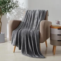 Kate Aurora Ultra Plush Contemporary Geometric Hypoellergenic Accent Throw Blanket - 50 In. W X 60 In. L -Finest Home Decoration GUEST 43111a9b 0416 4d51 a872 343c0efede46
