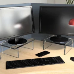 Azar Displays Clear Acrylic 22"W X 10"D X 3"H 1/2" Thick Deluxe Riser W/ Bumpers 12 Azar Displays Clear Acrylic 22"W X 10"D X 3"H 1/2" Thick Deluxe Riser W/ Bumpers -Finest Home Decoration GUEST 433eda71 b908 4cb5 83e8 3fce795e7c2d