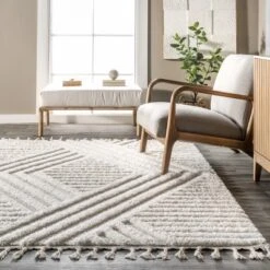 NuLOOM Risette Geometric Shag Tassel Area Rug 16 NuLOOM Risette Geometric Shag Tassel Area Rug -Finest Home Decoration GUEST 43d66bb4 48a4 48ed 9bdf 7c3891a1b9b7