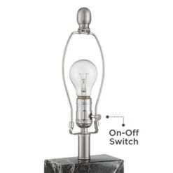 360 Lighting Connie Modern Table Lamps Set Of 2 25" High Black Faux Marble With USB Charging Ports White Rectangular Shade For Living Room House Desk 15 360 Lighting Connie Modern Table Lamps Set Of 2 25" High Black Faux Marble With USB Charging Ports White Rectangular Shade For Living Room House Desk -Finest Home Decoration GUEST 446d40d1 b7c2 4d94 9f6b 113138e2a1bc