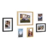 6pc Gallery Frame Box Set Gold/Black/White - Kate & Laurel All Things Decor