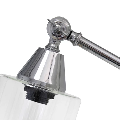 Tilting Arm Table Lamp Silver - Elegant Designs 9 Tilting Arm Table Lamp Silver - Elegant Designs - Image 7
