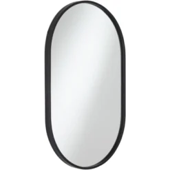 Uttermost Rapido Oval Vanity Decorative Wall Mirror Modern Matte Black Iron Frame 24" Wide For Bathroom Bedroom Living Room Home Office House Entryway 11 Uttermost Rapido Oval Vanity Decorative Wall Mirror Modern Matte Black Iron Frame 24" Wide For Bathroom Bedroom Living Room Home Office House Entryway -Finest Home Decoration GUEST 4738b4a4 be4f 44de bf5b 8767d77a1181