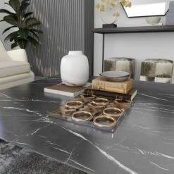 12" Modern Acrylic And Iron Tic Tac Toe Set - Olivia & May -Finest Home Decoration GUEST 47ff09df e33f 410b aef2 c3c475c772c6