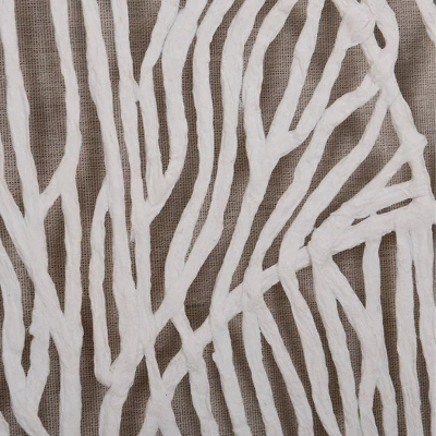 Coastal Coral Reef Rice Paper Shadow Box Wall Art Brown - StyleCraft 5 Coastal Coral Reef Rice Paper Shadow Box Wall Art Brown - StyleCraft - Image 3