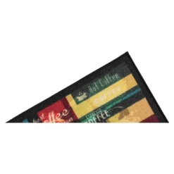 J&V TEXTILES 2-Piece Non Slip Kitchen Mat Rugs Comfort Standing Mats For Home Kitchen Entrance Door Mat (Coffee Kitchen) -Finest Home Decoration GUEST 48f0092d d4c1 4ff3 a5c3 e3883744f63e