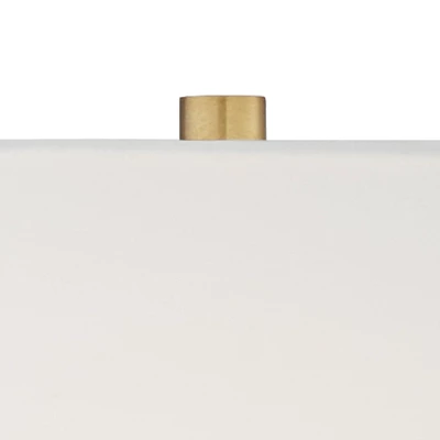 Regency Hill Julia 29 1/2" Tall Skinny Buffet Traditional End Table Lamps Set Of 2 Gold Clear Crystal Metal Living Room Bedroom Bedside White Shade 3 Regency Hill Julia 29 1/2" Tall Skinny Buffet Traditional End Table Lamps Set Of 2 Gold Clear Crystal Metal Living Room Bedroom Bedside White Shade