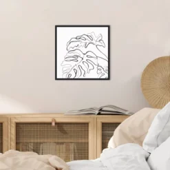 16" X 16" Infinity Of Simple II By Eva Watts Framed Canvas Wall Art - Amanti Art -Finest Home Decoration GUEST 4959ef22 c345 40aa b05b d6340c680950