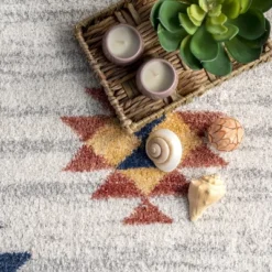 NuLOOM Nina Aztec Area Rug -Finest Home Decoration GUEST 49bcc0fe a9a2 4212 9fa5 6cc93b5f98e8