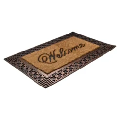 Northlight Gold And Natural Coir Rectangular "Welcome" Doormat 23" X 35" -Finest Home Decoration GUEST 4bbe925c fb90 4f83 8db5 11a839a3ac16