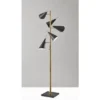 71.5" Owen Tree Lamp Black - Adesso -Finest Home Decoration GUEST 4c51cddf 511b 48bb b3ed 35e90461ead8