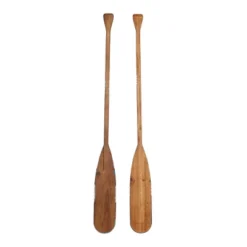 Set Of 2 Wood Paddle Novelty Canoe Oar Wall Decors With Arrow And Stripe Patterns - Olivia & May -Finest Home Decoration GUEST 4c87b8a5 0833 494e 8c05 90eb8378798c