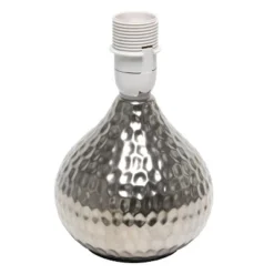 Hammered Drip Mini Table Lamp With Fabric Shade - Simple Designs -Finest Home Decoration GUEST 4df7a25d e563 43c0 a5ef 2177e542163a