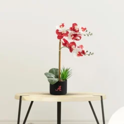 Forever Leaf Alabama State Faux Orchid, Indoor Artificial Plant For Home Decor -Finest Home Decoration GUEST 4e103279 3bb8 461b b716 4b8d8cc04b13