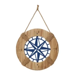 Metal Compass Wall Decor With Rope Hanger Blue - Olivia & May 8 Metal Compass Wall Decor With Rope Hanger Blue - Olivia & May -Finest Home Decoration GUEST 4e2ae9fc 8420 46a3 9db2 987cdabbac3d