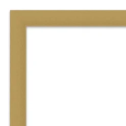 28" X 64" Non-Beveled Grace Brushed Gold Full Length Floor Leaner Mirror - Amanti Art -Finest Home Decoration GUEST 4e3092ac 98bf 45b1 b783 518a8e96a94f