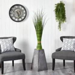 Nearly Natural 40-in Onion Grass Artificial Plant -Finest Home Decoration GUEST 50ef440a 55fa 4943 9b45 542af2ab5b23