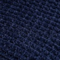 50"x60" Shiny Waffle Chenille Knit Throw Blanket - Evergrace -Finest Home Decoration GUEST 5110e5b9 4752 4acb a522 5652d8773759