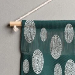 Sheila Wenzel Ganny Snowflake Polka Dots Large Landscape 47" X 32" Fiber Wall Hanging - Society6 -Finest Home Decoration GUEST 5166c783 d6e1 48a0 a2c9 932b22f1ccb0