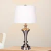 Pedestal Base Metal Table Lamps Steel/White - Fangio Lighting -Finest Home Decoration GUEST 516ec3c3 f756 482c 8125 962b5f841d36
