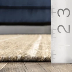 NuLOOM Ella Hand Woven Jute Farmhouse Checkered Flatweave Area Rug -Finest Home Decoration GUEST 539e0ce0 fc8d 4dfe bf03 f35cee2db3d3