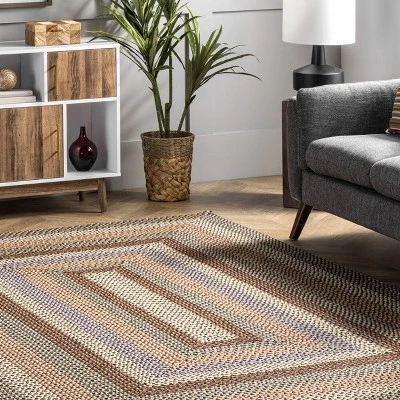 NuLOOM Gwyneth Braided Borders Indoor And Outdoor Patio Area Rug 10 NuLOOM Gwyneth Braided Borders Indoor And Outdoor Patio Area Rug - Image 8
