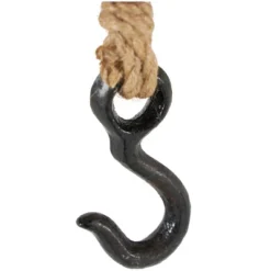 Set Of 3 Wood Buoy Wall Decors With Jute Rope And Metal Hook Red - Olivia & May -Finest Home Decoration GUEST 54a9808d 0fb2 4275 abb2 0c9dc5eadd01