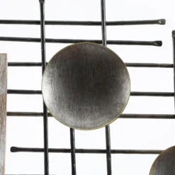 LuxenHome Metal And Wood Geometric Abstract Wall Art -Finest Home Decoration GUEST 552a2132 e4d2 4296 b848 371ac0a289f0