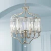 Vienna Full Spectrum Stella Antique Soft Silver Chandelier 22" Wide French Crystal Glass 6-Light Fixture For Dining Room House Foyer Kitchen Island -Finest Home Decoration GUEST 557c3c30 20f2 4e5e 9d2b e405be2cc739